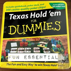Texas Hold’Em for Dummies Game Set